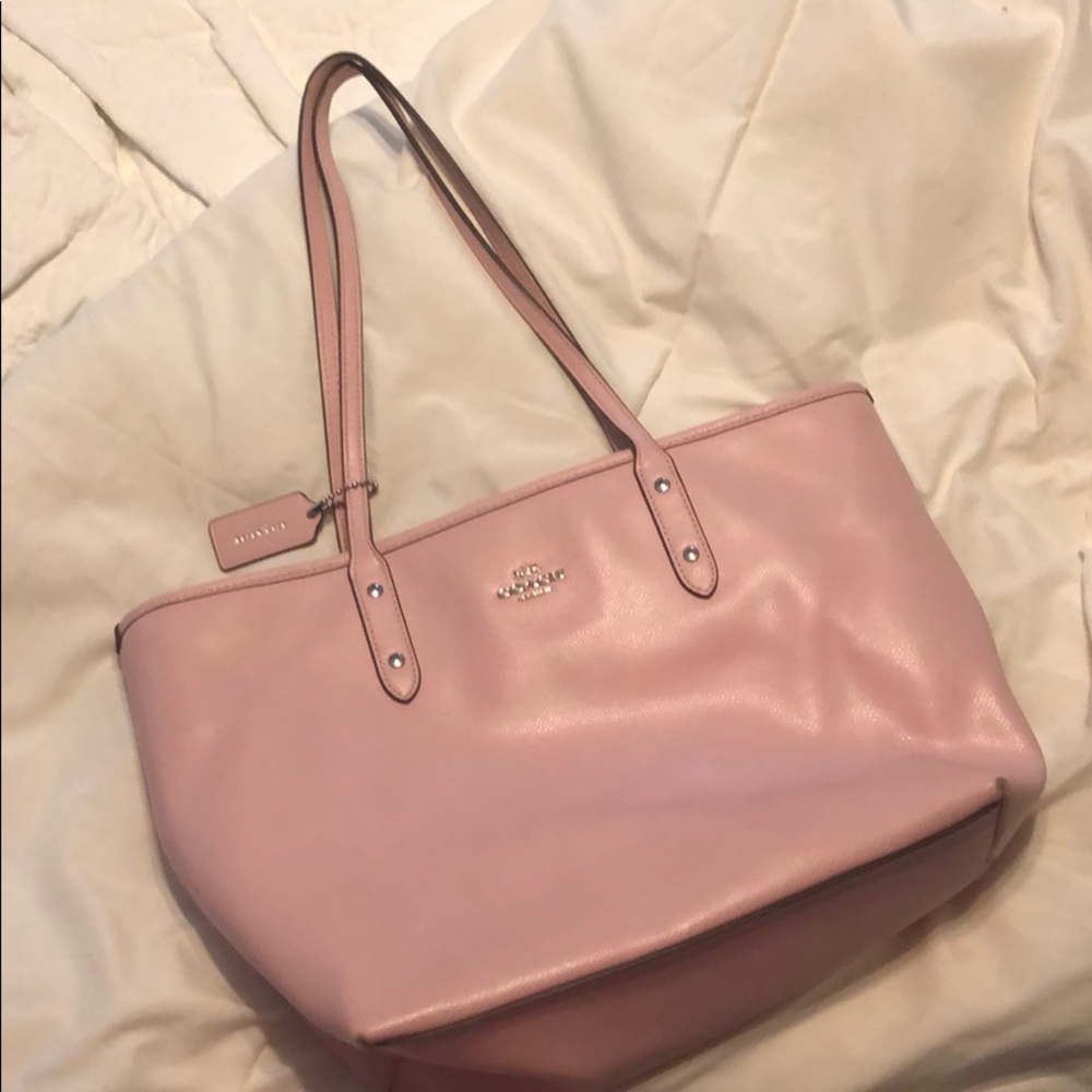Light pink Coach purse